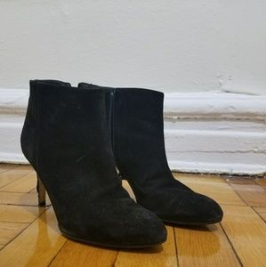 suede booties